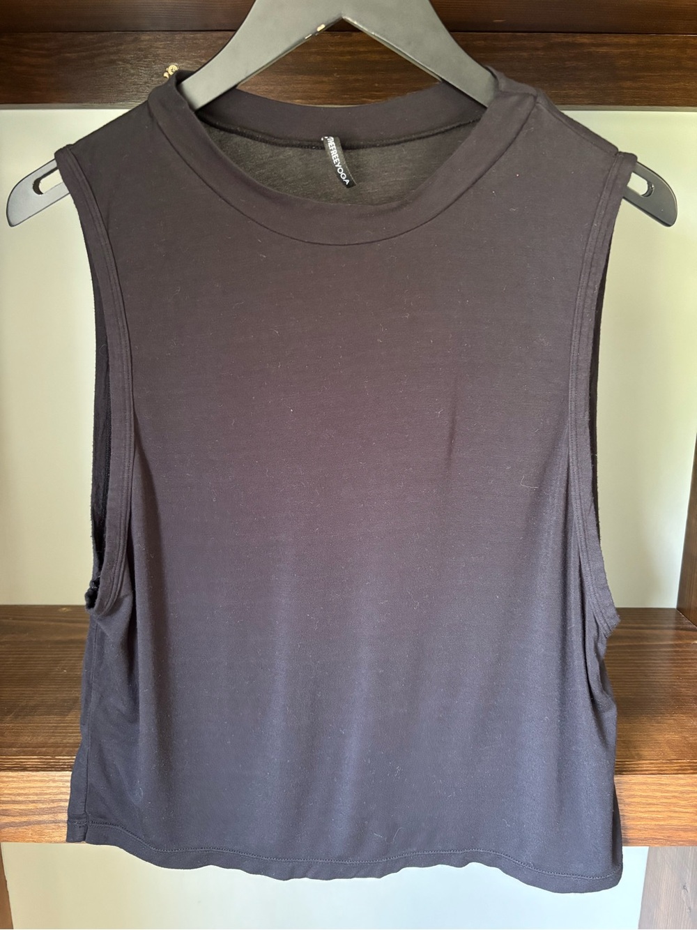 The Free Yoga Muscle Tank Crop Top